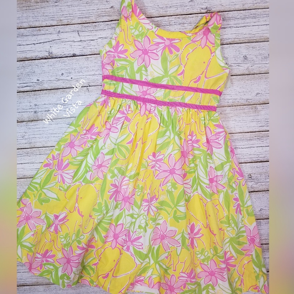 Lilly Pulitzer White Garden Vista dress
